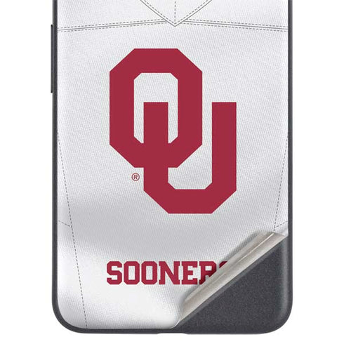 University of Oklahoma White Jersey Google Pixel 5a Skin